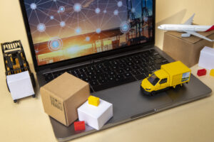 vehicles laptop supply chain representation