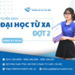 Thông báo tuyển sinh đại học từ xa đợt 2 năm 2024